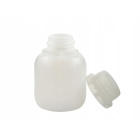 Flasche 100ml HDPE und Verschluss mit farblosem Verschluss