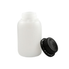 Flasche 250ml HDPE und schwarzer Verschluss
