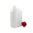 Flasche 500ml HDPE rechteckig und Schraubverschluss