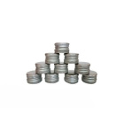 Abdeckung Aluminium-Schraubverschluss 28/18 mm 50 Stück silber