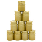 Aluminium-Schraubverschluss 30/44 mm 50 Stück gold lang