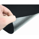 Weicher selbstklebender Vliesfilz 3 mm schwarz – 50×150 cm 400 g/m²