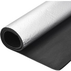 Isolierschaum, wasserdichter Gummi mit Aluminium 19 mm, 25 x 100 cm, ISOLMAT M19BH
