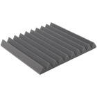 Akustikplatte grau KEIL 50×50 cm Dicke 5 cm