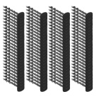 Erdnägel für Vlies 100 Stück 12,5 cm schwarz
