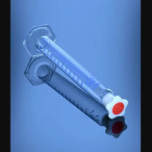 Messzylinder aus Glas mit Stopfen 10 ml, Klasse A, Schleifung NZ 10/19