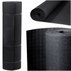 Rutschfeste Gummimatte 3 mm, genoppte Punkte, Breite 120 x 10 cm