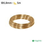 Messingdraht Φ0,8mm 5m