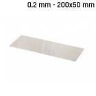 Neusilberblech (Alpaka) 200x50x0,2mm