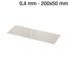 Neusilberblech (Alpaka) 200x50x0,4mm