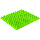 Akustikplatte hellgrün PYRAMIDE 50×50 cm Dicke 5 cm