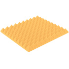 Akustikplatte gelb PYRAMIDE 50×50 cm Dicke 5 cm