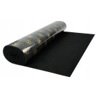 Selbstklebender schwarzer Teppich 2mm 25x100cm