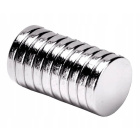 Starker neodymischer Zylindermagnet 10x1mm 10 Stück