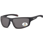 Sportliche polarisierte Sonnenbrille für Autofahrer, schwarz KYLE