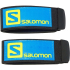 Trockene Klettverschlüsse Skibänder SALOMON blau 2 Stk