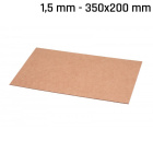 Dichtungsplatte Karton 350x200x1,5mm