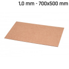 Dichtungsplatte Karton 700x500x1,0mm