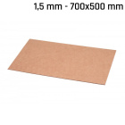 Dichtungsplatte Karton 700x500x1,5mm