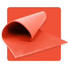 Akustikpaneelschaum WELLE 200×100 cm 4 cm Melone