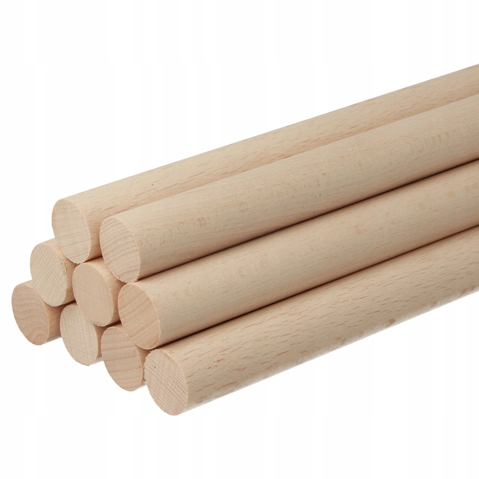 Holzstab 30cm 16mm natur Buche holz megamix.sk