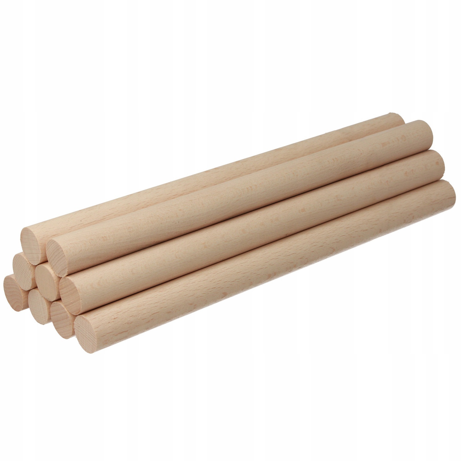 Holzstab 30cm 16mm natur Buche holz megamix.sk