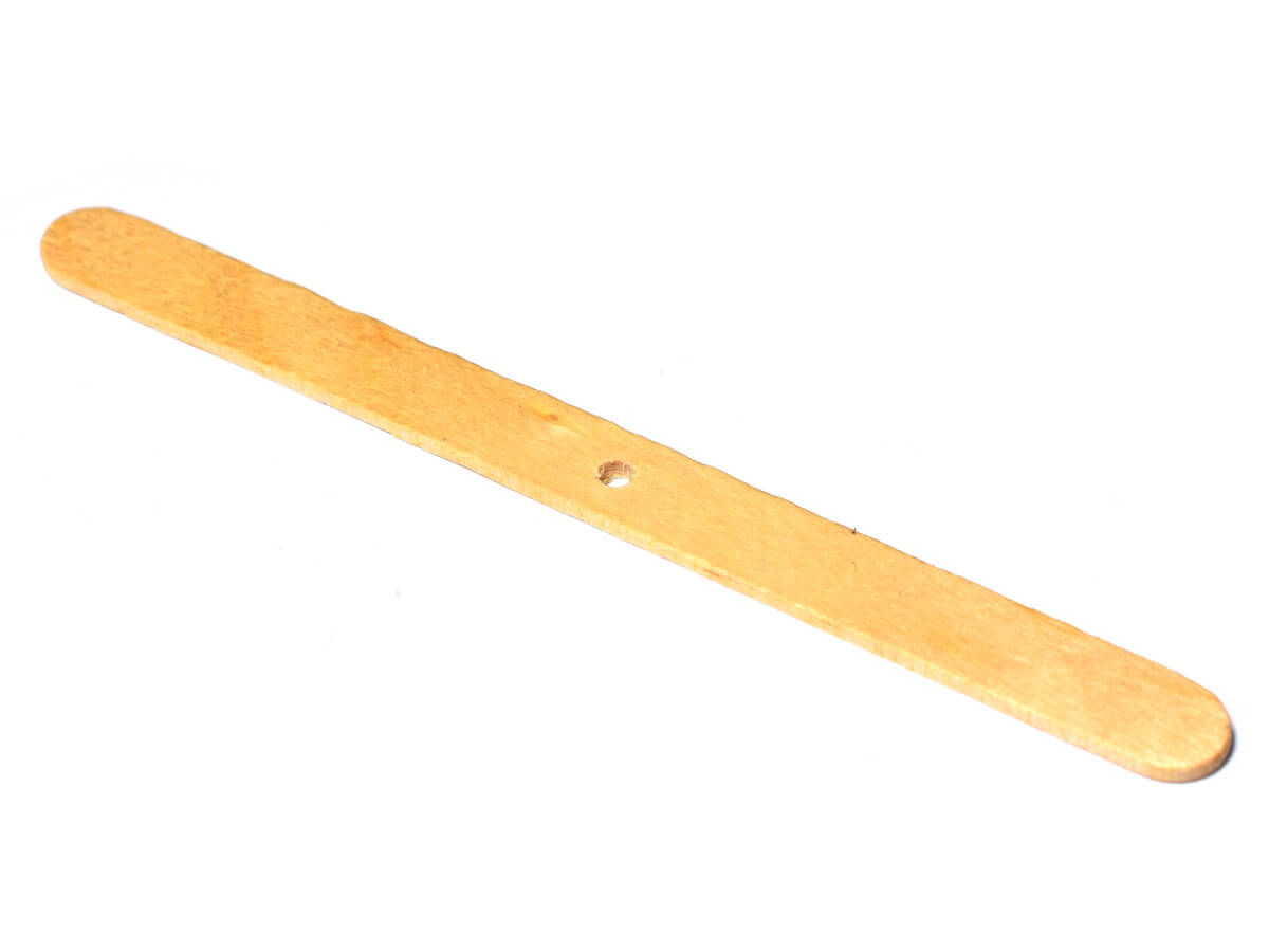Holzstäbchen, Docht Halter