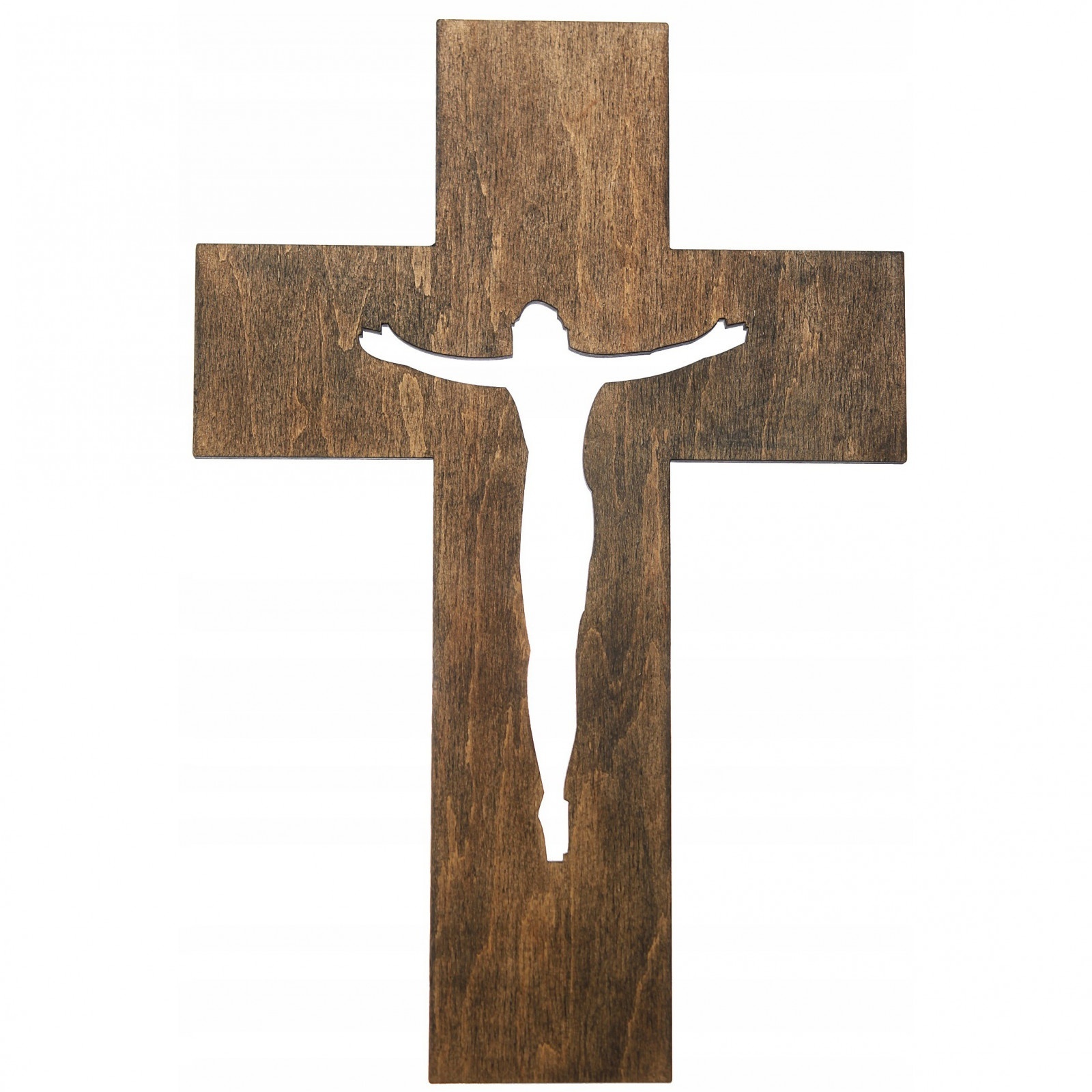 Holzkreuz zum Aufhängen 20x13x0,7cm megamix.sk