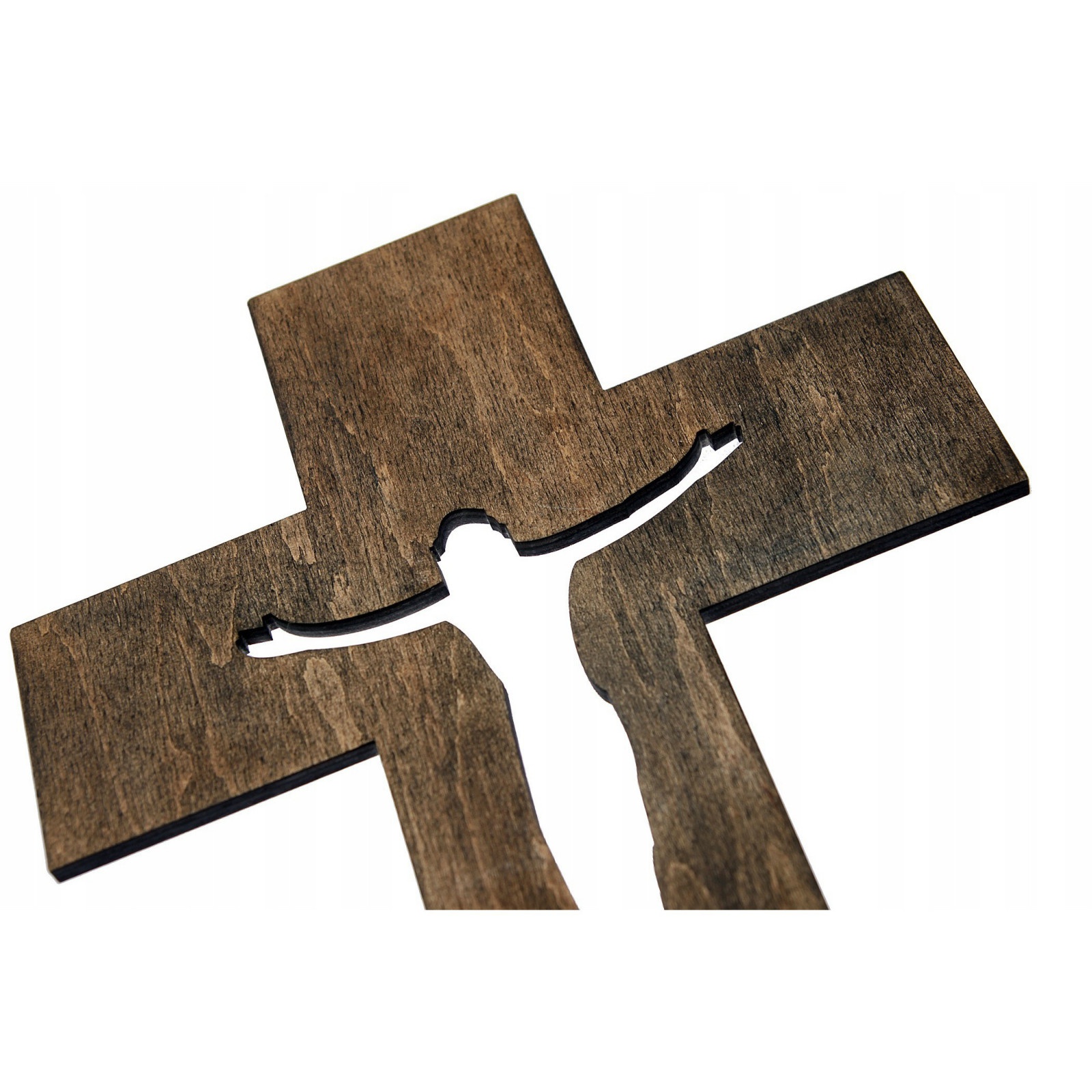 Holzkreuz zum Aufhängen 20x13x0,7cm megamix.sk