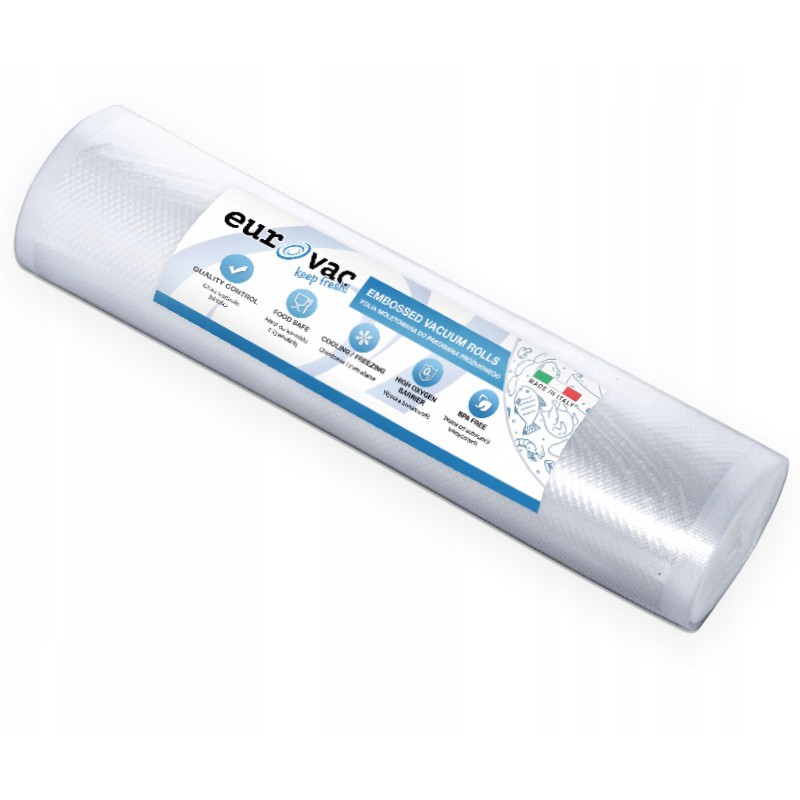 Folie 20x600 cm gerippt für Vakuumverpackung megamix.sk