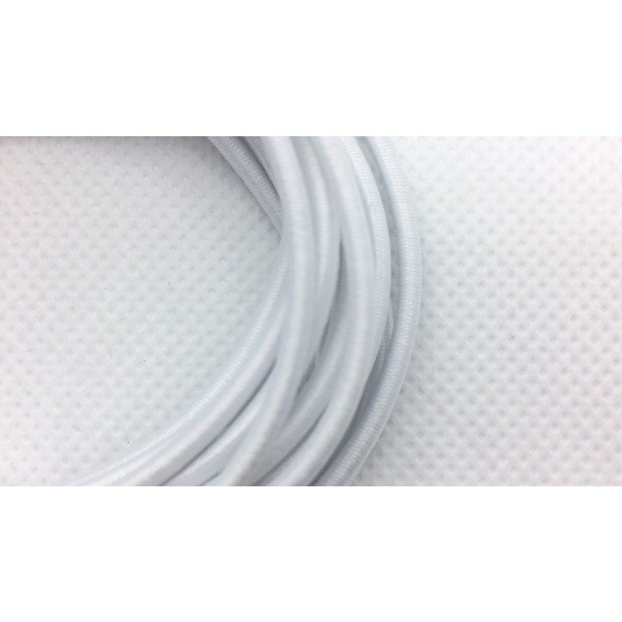 runder Gummi zum Nähen 3mm 10m weiß runder Gummiband für Kleidung megamix.sk