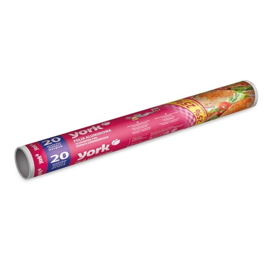 Aluminiumfolie Alufolie York 20 m auf der Rolle megamix.sk