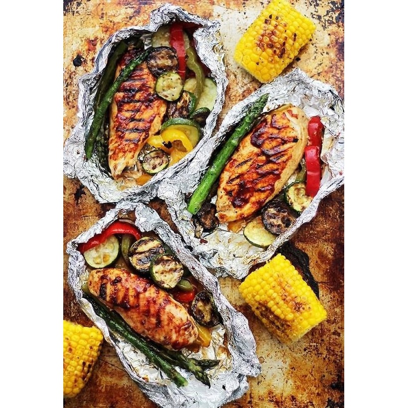 Aluminiumfolie dick 1kg 29cm zum Backen Grillen megamix.sk