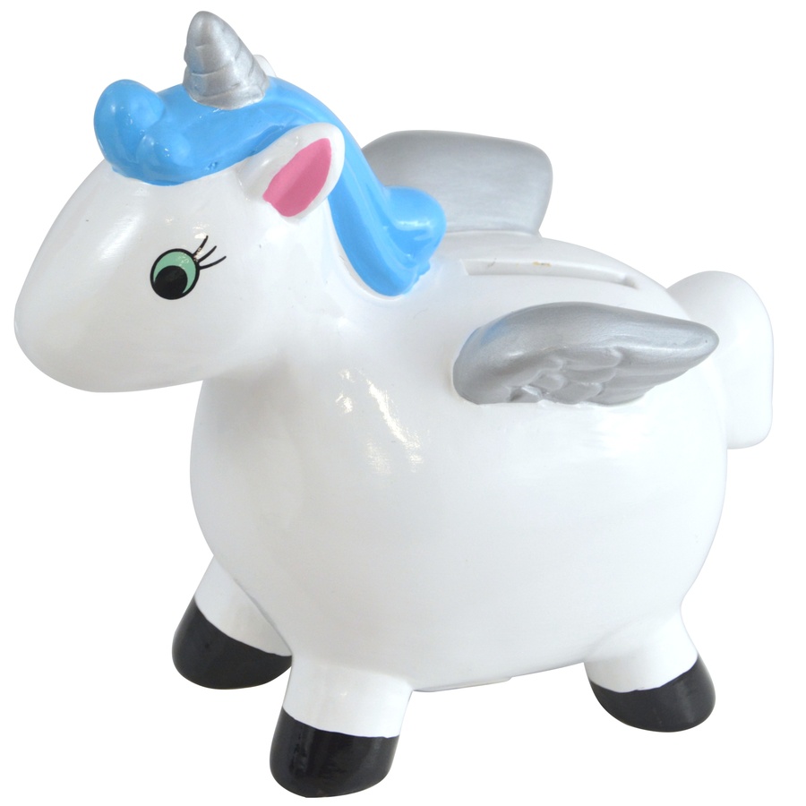 Keramisches Einhorn-Spardose in verschiedenen Farben