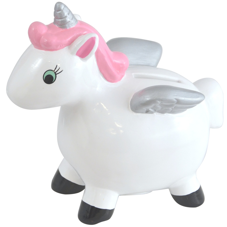 Keramisches Einhorn-Spardose in verschiedenen Farben