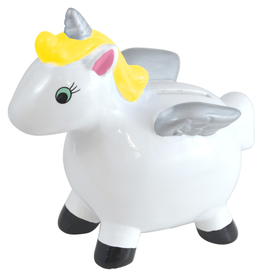 Keramisches Einhorn-Spardose in verschiedenen Farben