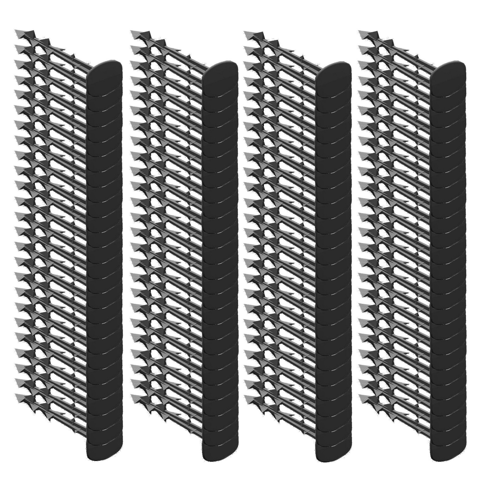 Heringe für Vliesstoff 100 Stk 12,5 cm schwarz megamix.sk