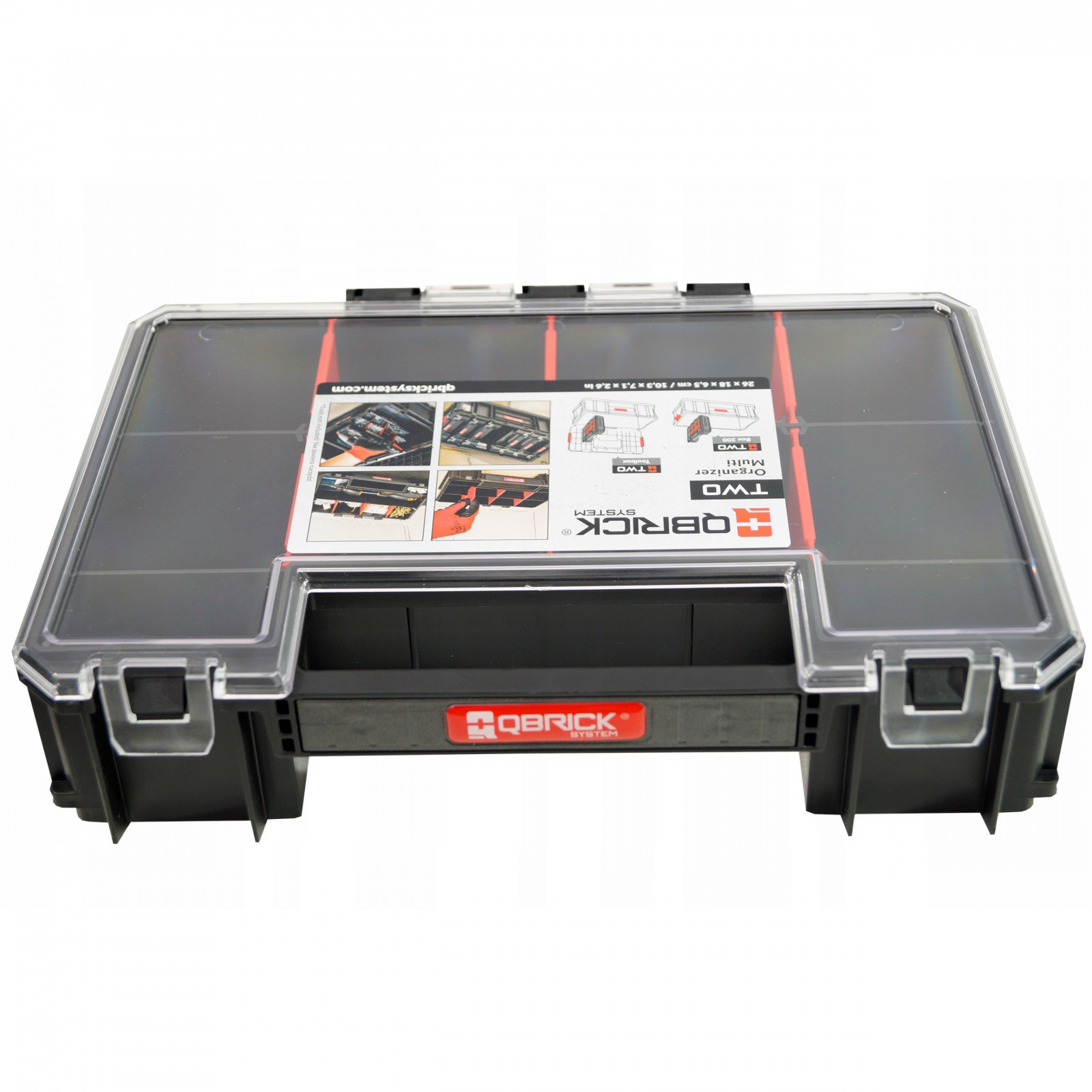 Werkzeugkoffer Schrauben 25x6x17cm Montageorganisator megamix.sk