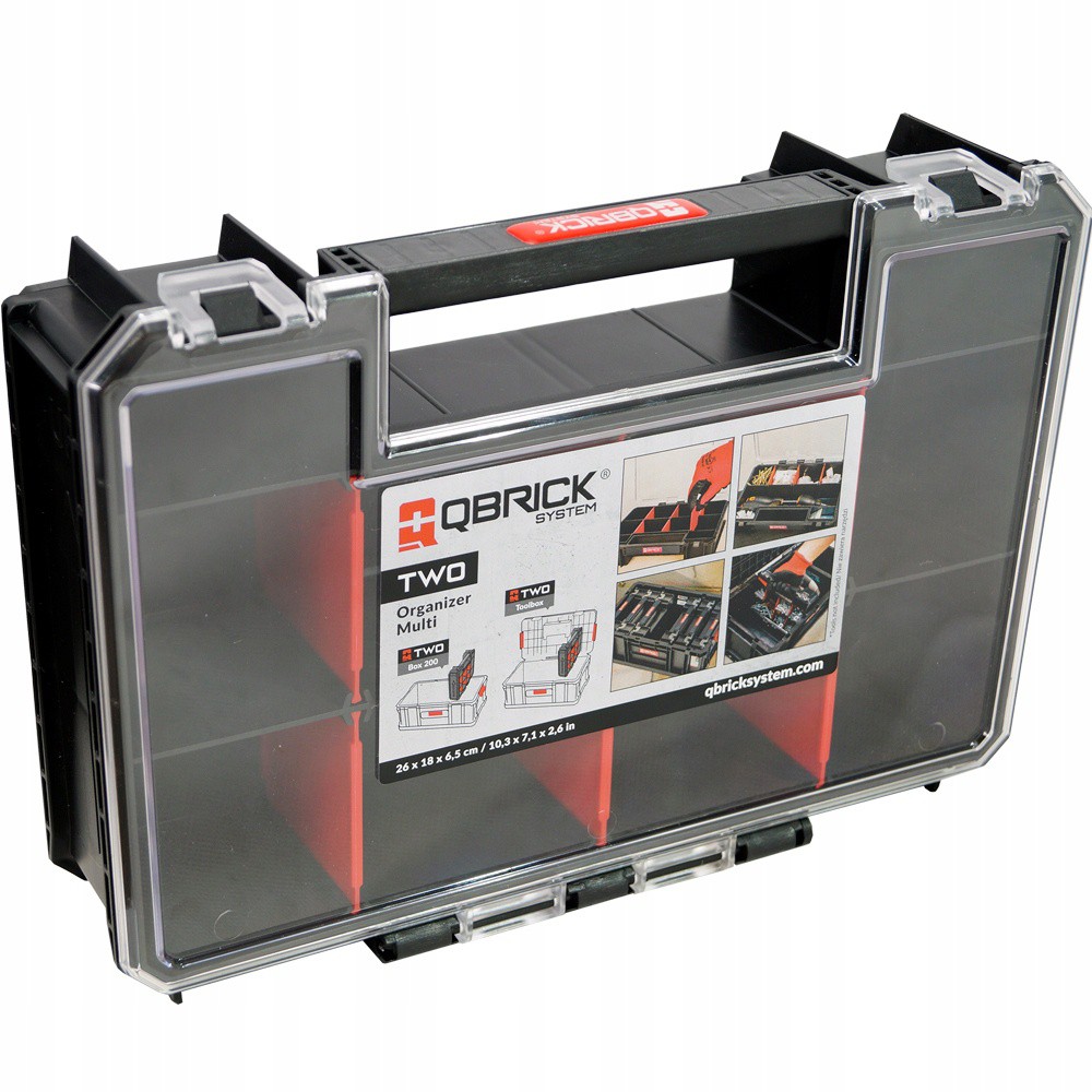 Werkzeugkoffer Schrauben 25x6x17cm Montageorganisator megamix.sk