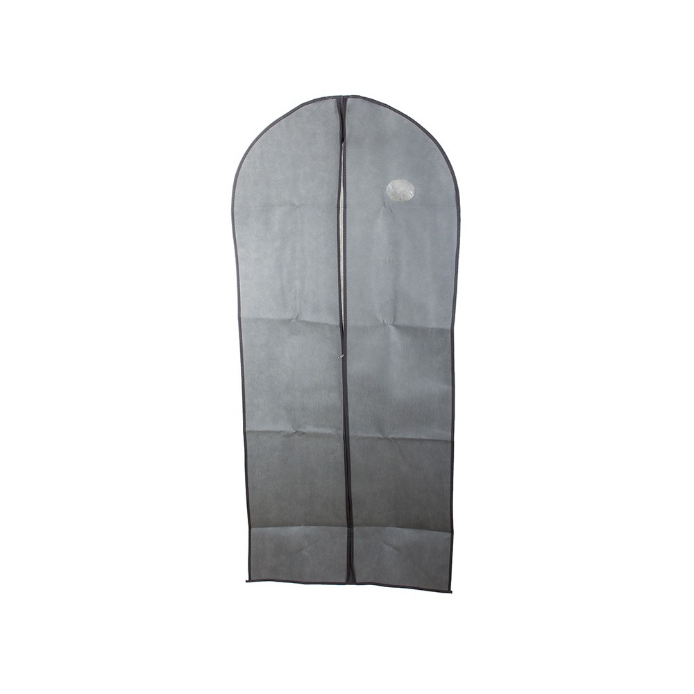 Schutzbezug für Kleidung 60x137cm mit Reißverschluss grau megamix.sk