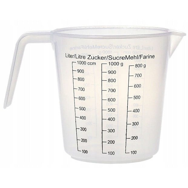 Messbecher Küche 1L 13cm megamix.sk