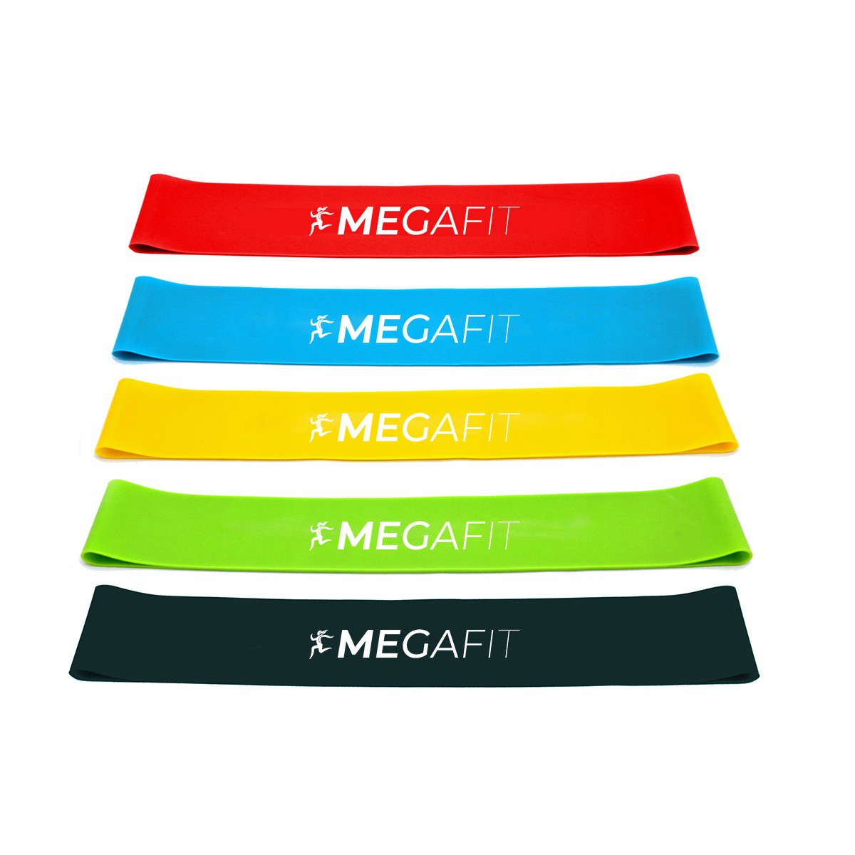 Trainingsbänder Widerstandsbänder Fitnessbänder Set Tasche megafit megamix.sk