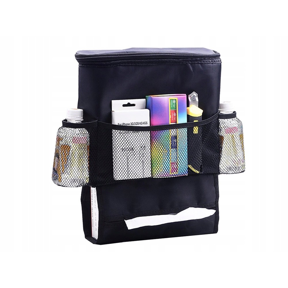 Organizer Thermotasche fürs Auto zum Sitz 35x28x10cm schwarz megamix.sk