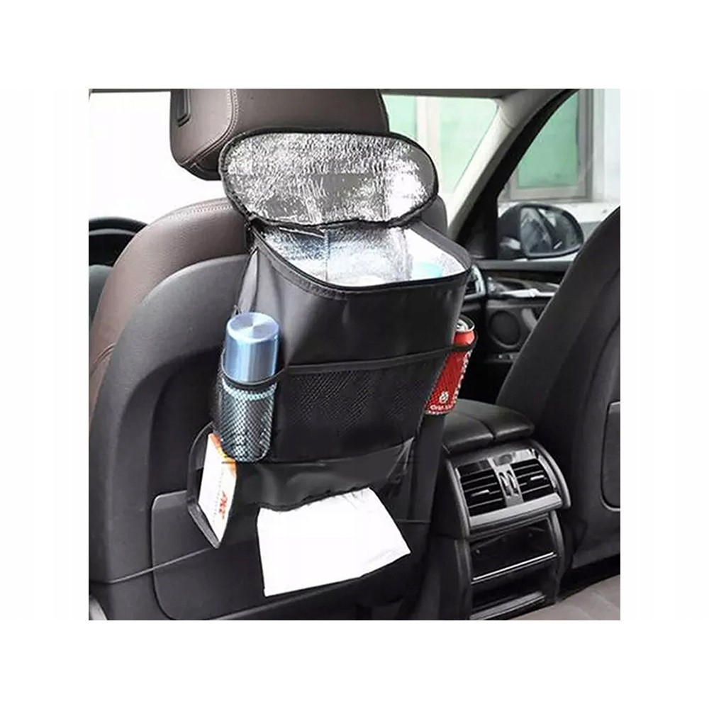 Organizer Thermotasche fürs Auto zum Sitz 35x28x10cm schwarz megamix.sk