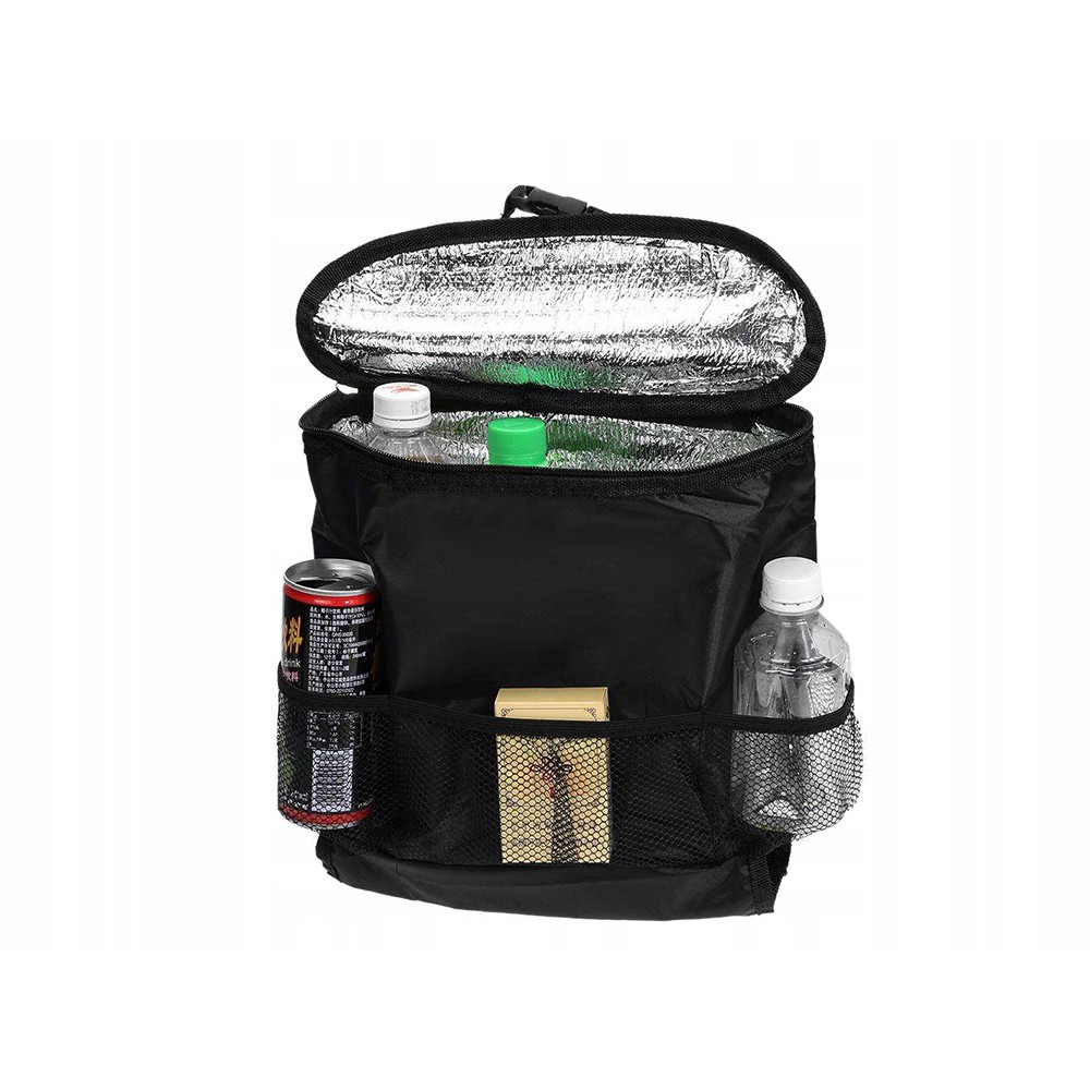Organizer Thermotasche fürs Auto zum Sitz 35x28x10cm schwarz megamix.sk