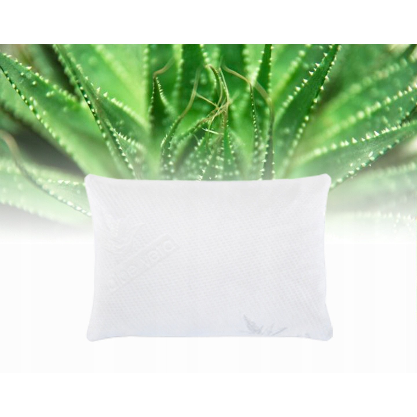 orthopädisches Kissen thermoplastisch ALOES 40x60cm antiallergisch weiß megamix.sk