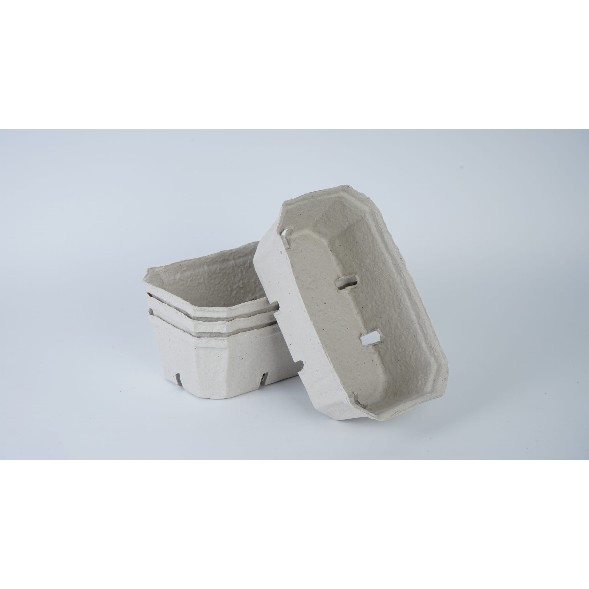 Papierbehälter für Obst 500g 100 Stk. 190x115x65mm megamix.sk