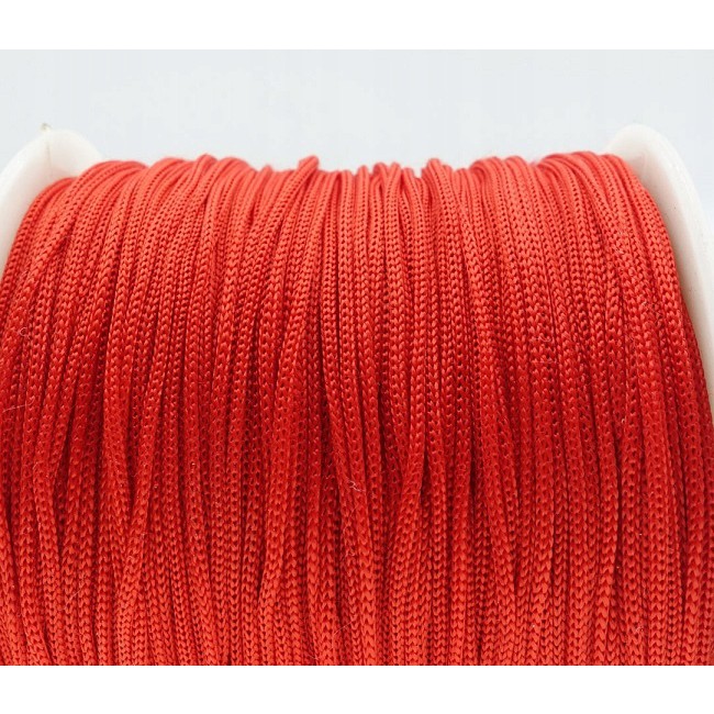 geflochtene Schnur 40m 0.8mm rot Polyester megamix.sk