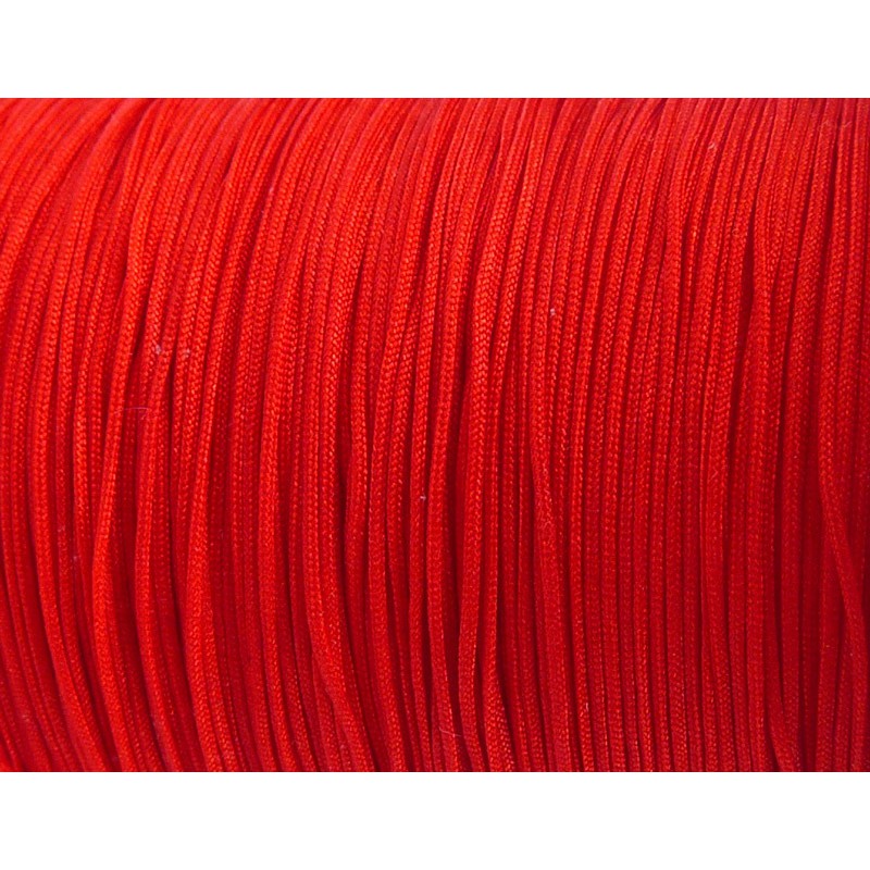 geflochtene Schnur 5m 0,4mm rotes Nylon megamix.sk