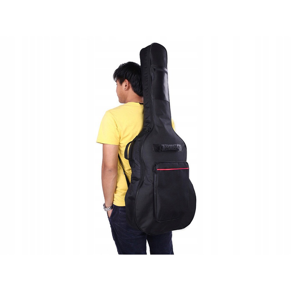 Gitarrentasche Polyester 107x42x13cm schwarz megamix.sk
